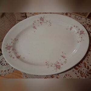 Floral Oval Platter